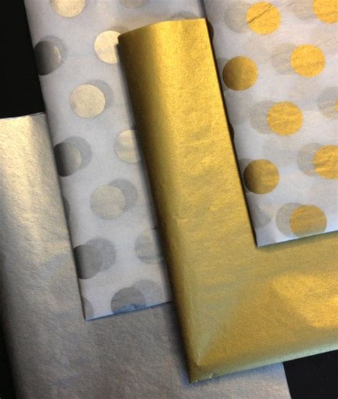 metallic tissue paper sheets|metallic scrapbook paper.